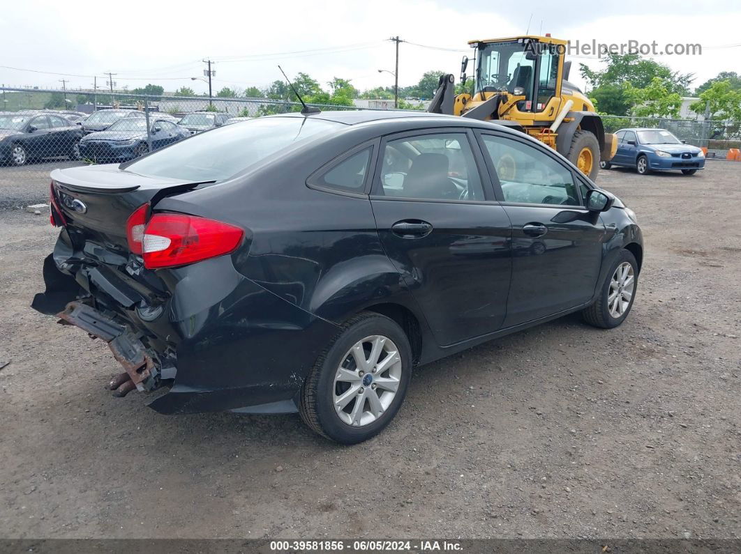 2011 Ford Fiesta Se Black vin: 3FADP4BJ9BM147014