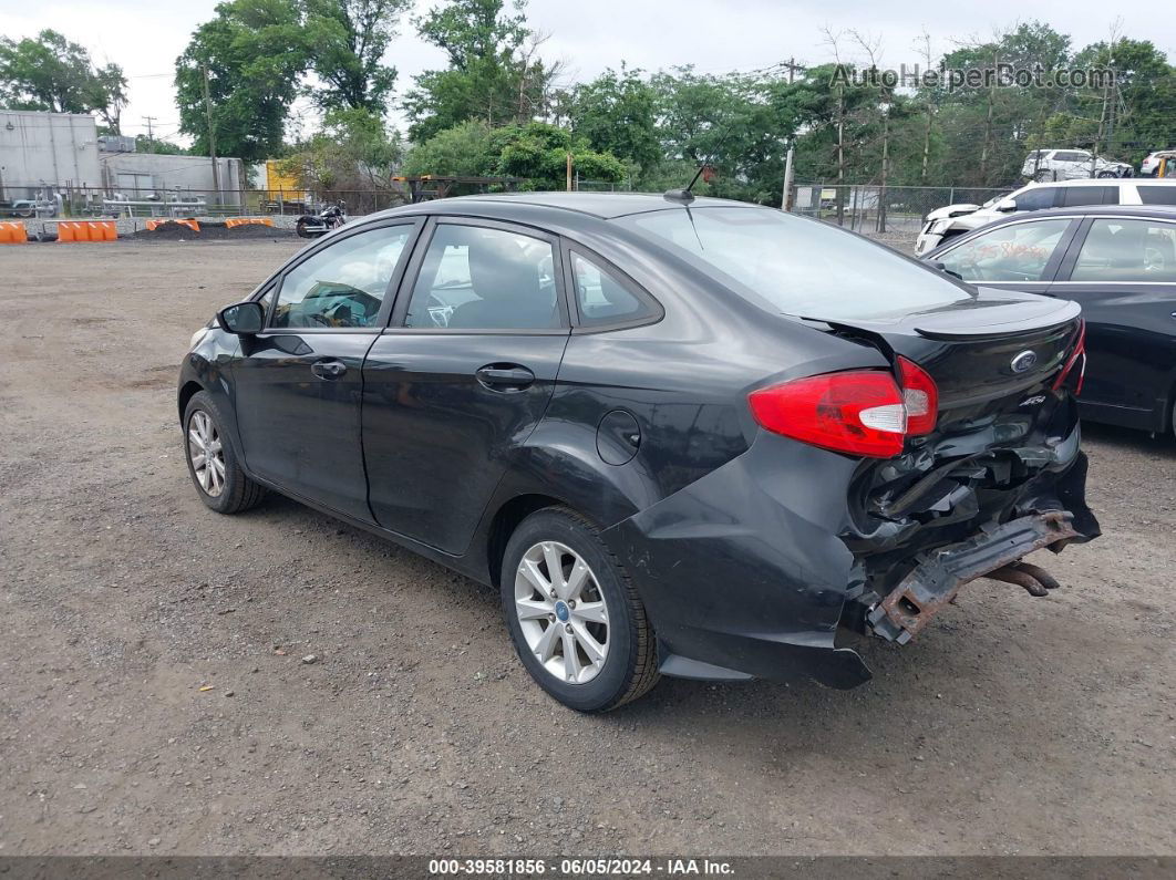 2011 Ford Fiesta Se Black vin: 3FADP4BJ9BM147014