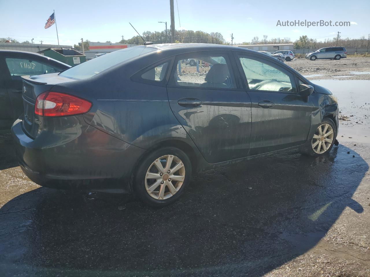 2011 Ford Fiesta Se Black vin: 3FADP4BJ9BM212153