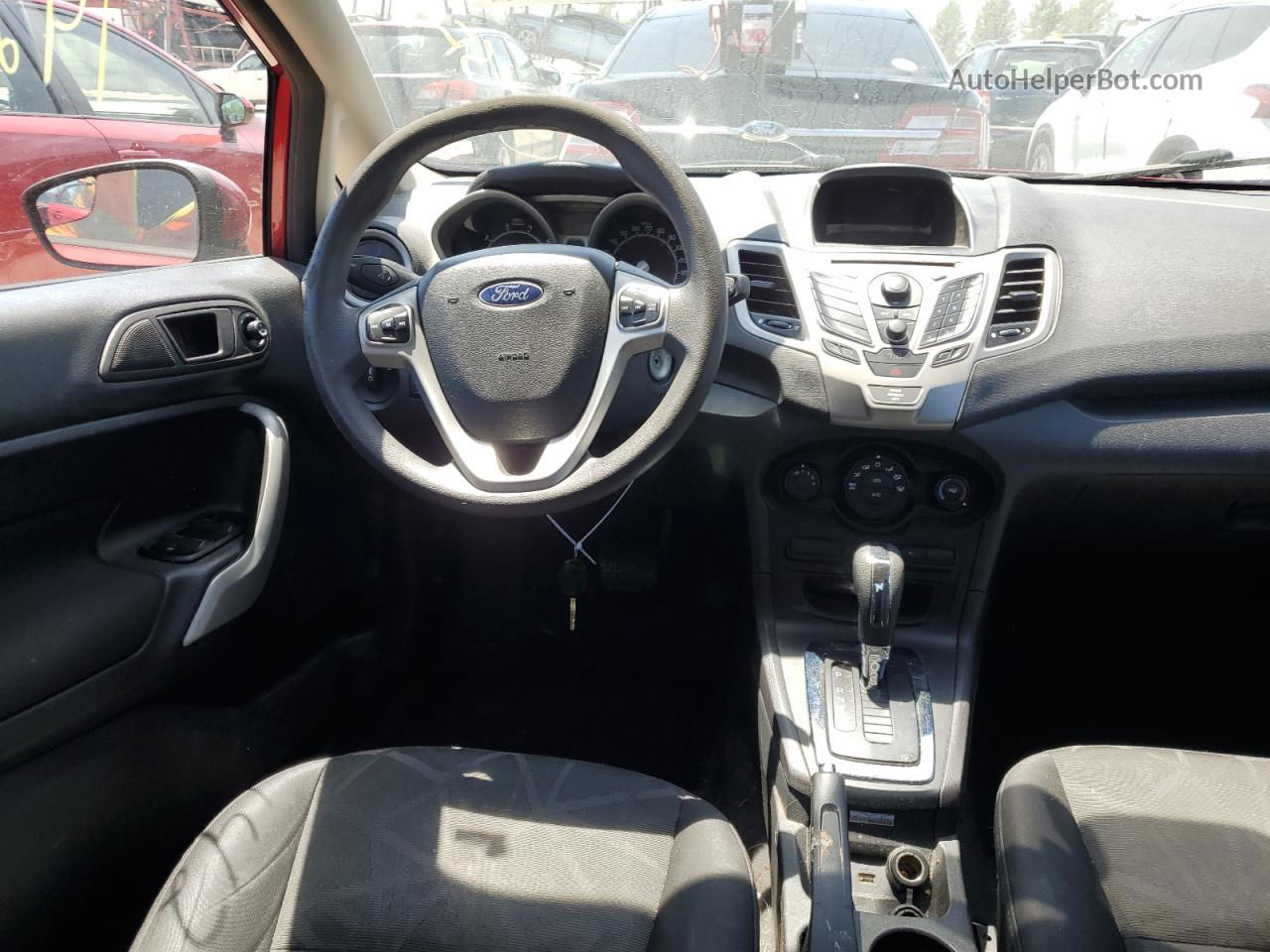 2011 Ford Fiesta Se Red vin: 3FADP4BJ9BM218910