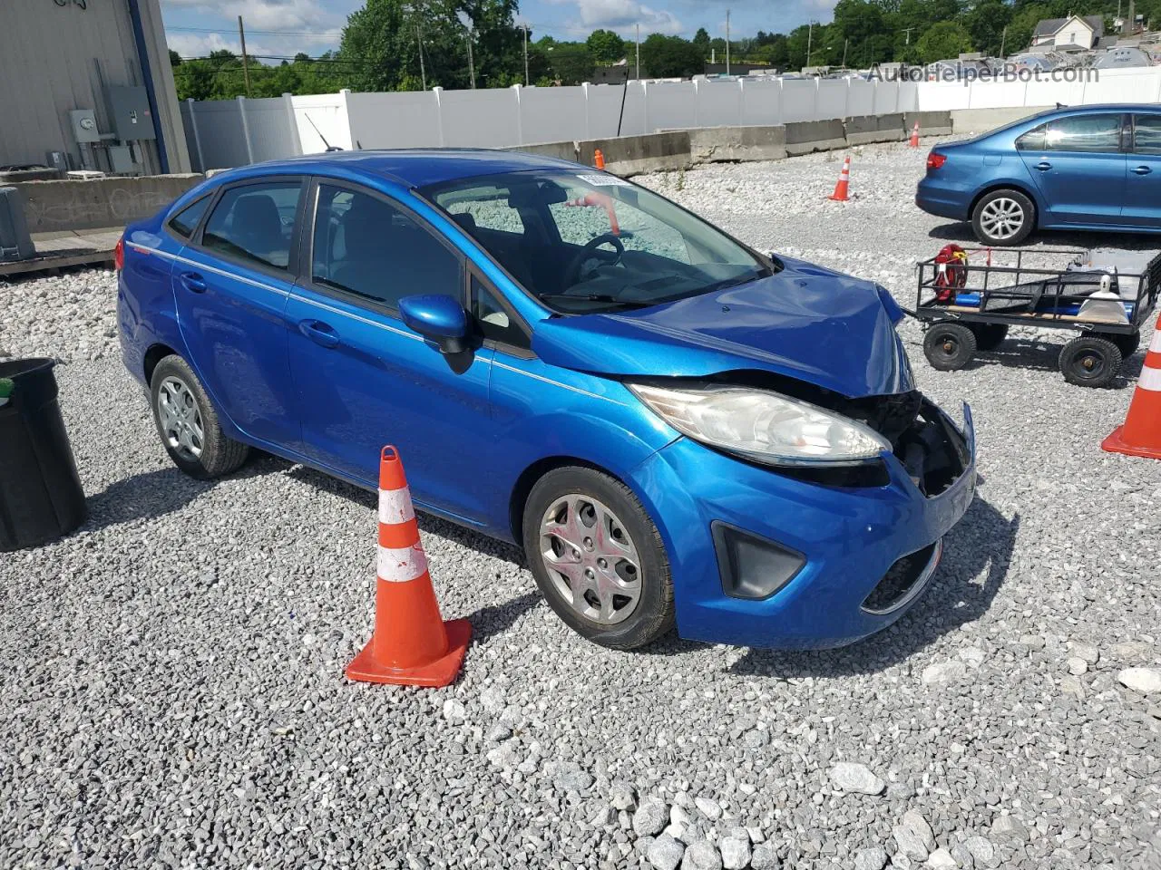 2011 Ford Fiesta Se Blue vin: 3FADP4BJ9BM227526