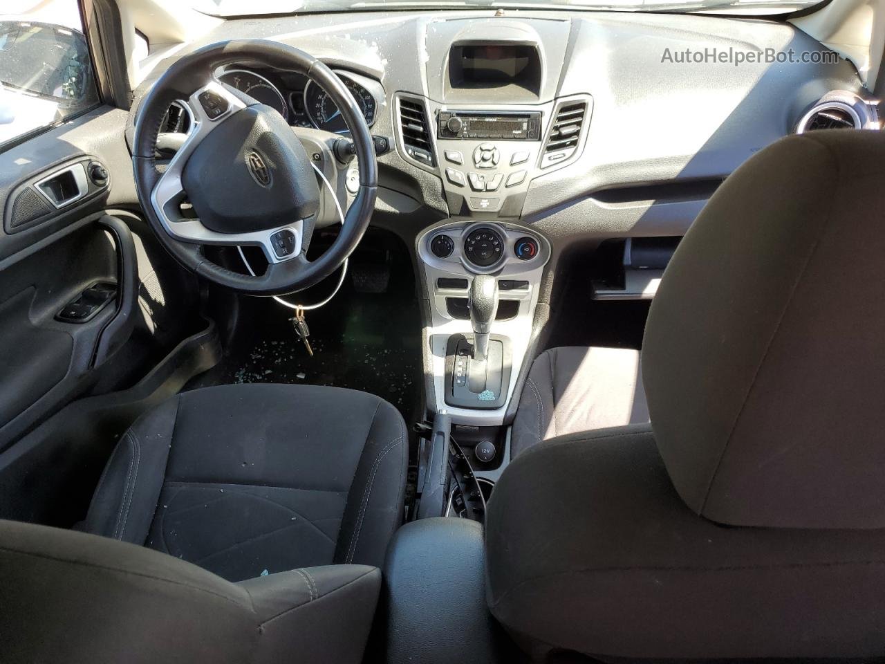 2015 Ford Fiesta Se Gray vin: 3FADP4BJ9FM175787