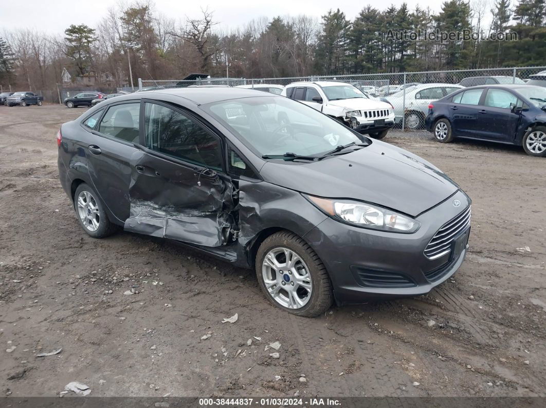 2015 Ford Fiesta Se Gray vin: 3FADP4BJ9FM222882