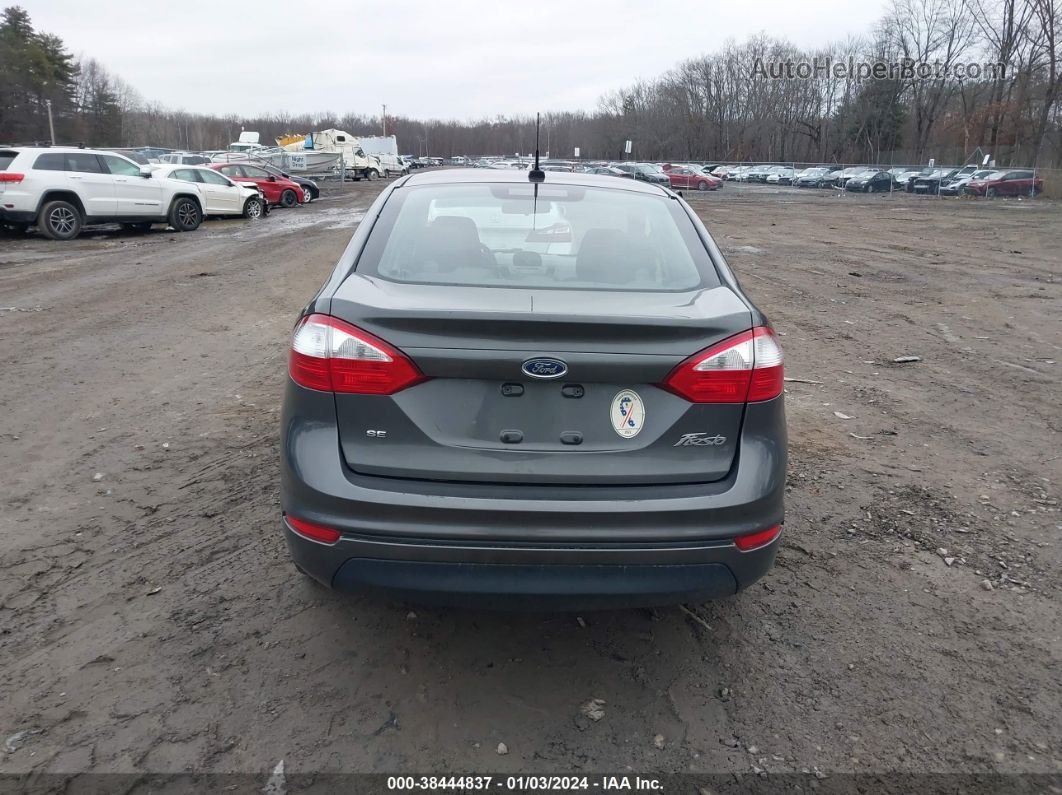 2015 Ford Fiesta Se Серый vin: 3FADP4BJ9FM222882