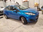 2017 Ford Fiesta Se Blue vin: 3FADP4BJ9HM104852