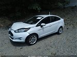 2017 Ford Fiesta Se White vin: 3FADP4BJ9HM115978