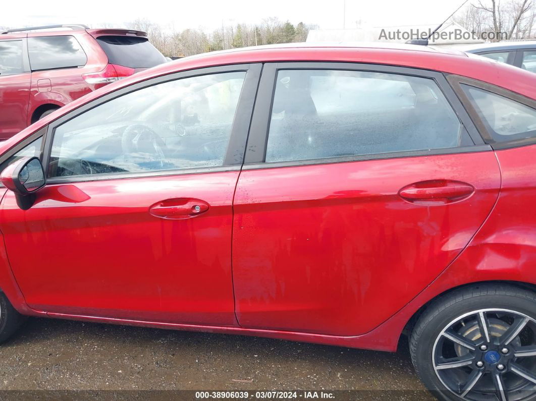 2017 Ford Fiesta Se Red vin: 3FADP4BJ9HM134370