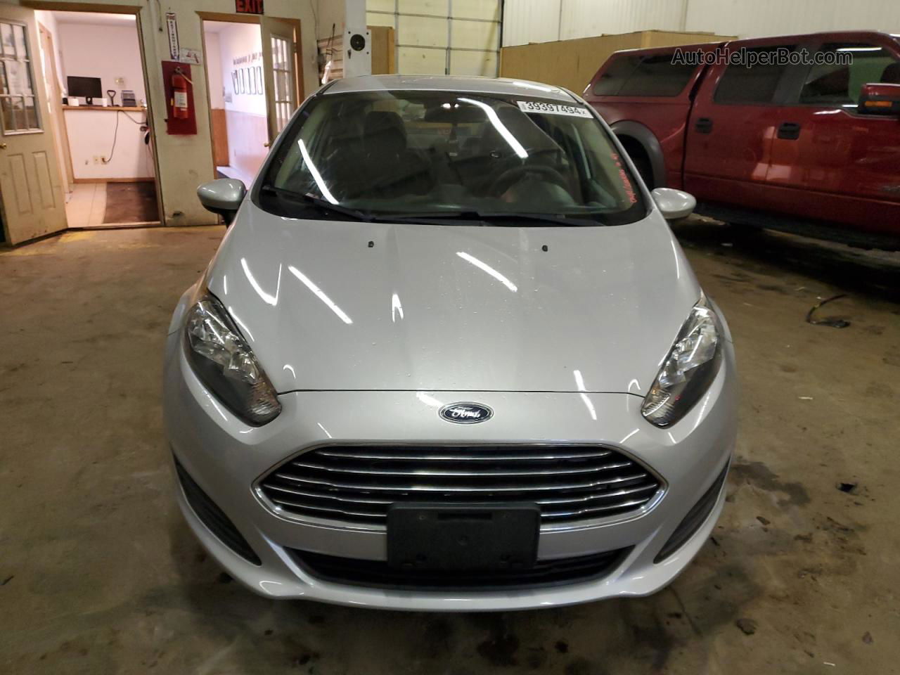 2017 Ford Fiesta Se Silver vin: 3FADP4BJ9HM143618