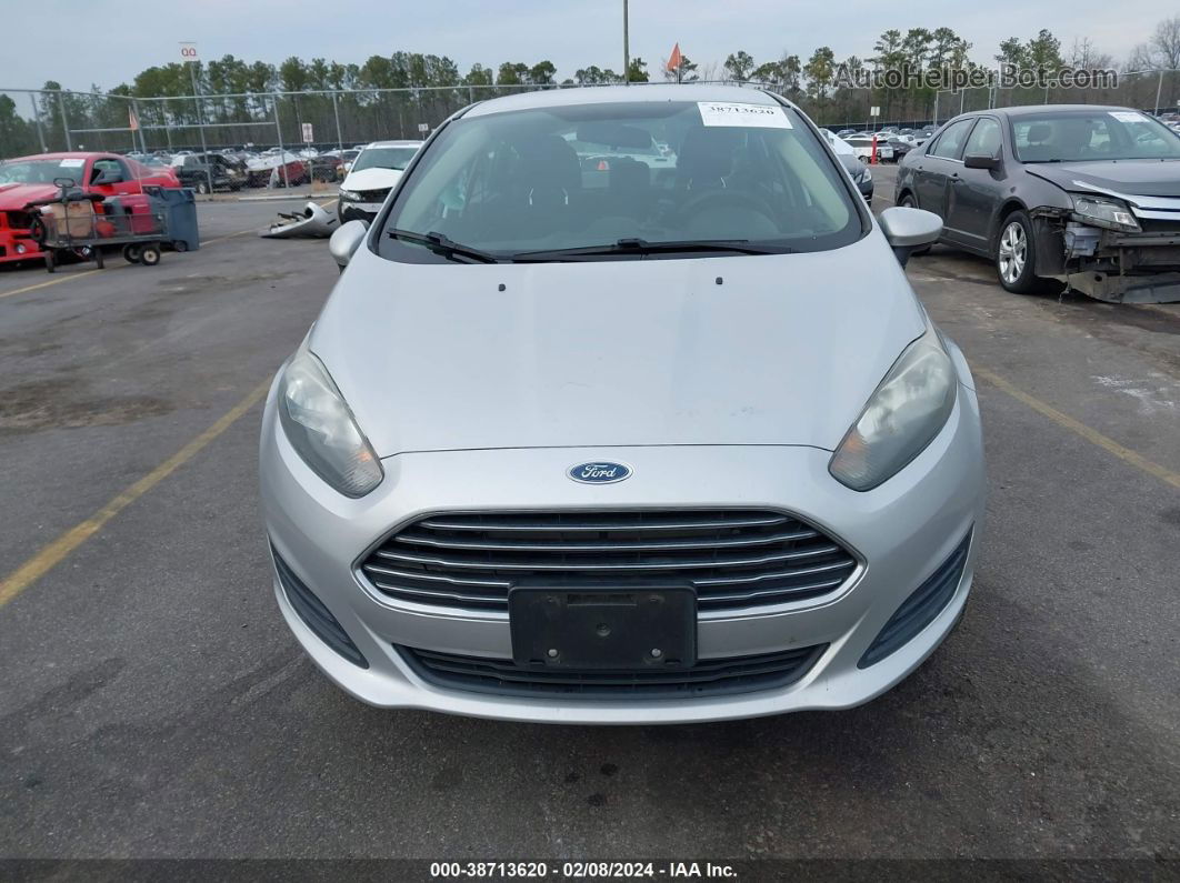 2017 Ford Fiesta Se Silver vin: 3FADP4BJ9HM149628