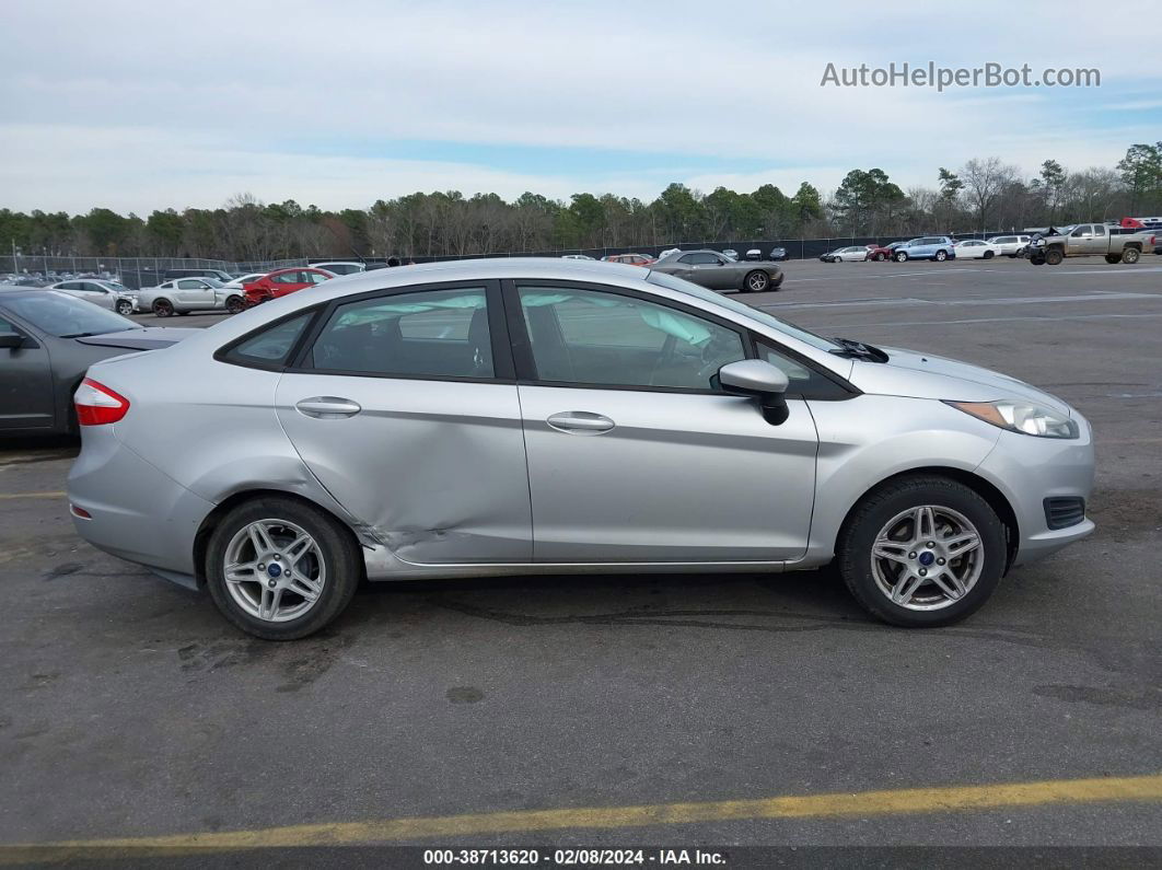 2017 Ford Fiesta Se Silver vin: 3FADP4BJ9HM149628