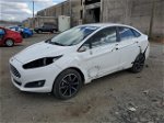2017 Ford Fiesta Se White vin: 3FADP4BJ9HM170382