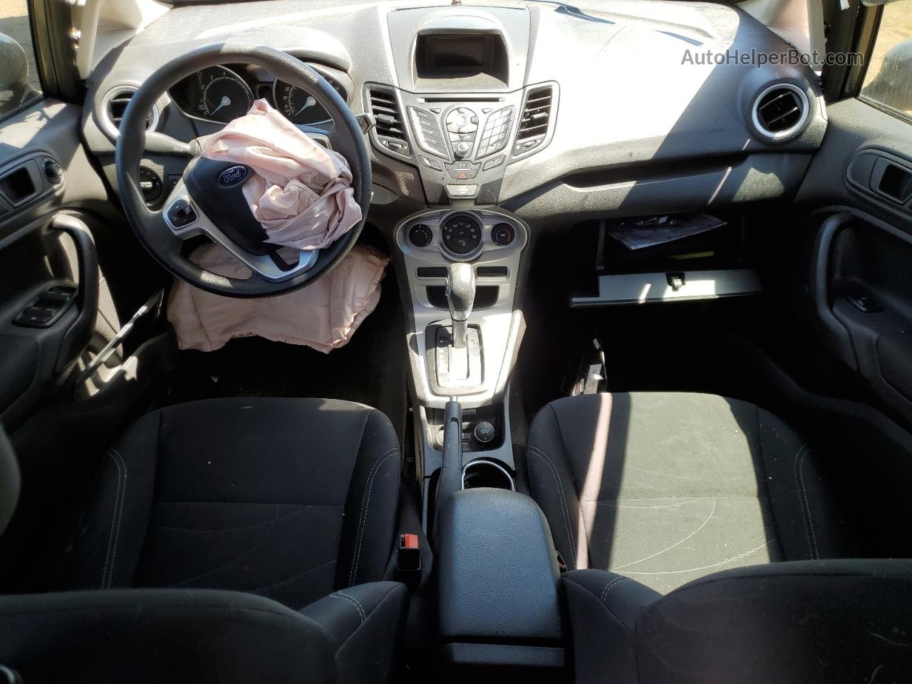 2019 Ford Fiesta Se Gray vin: 3FADP4BJ9KM120220