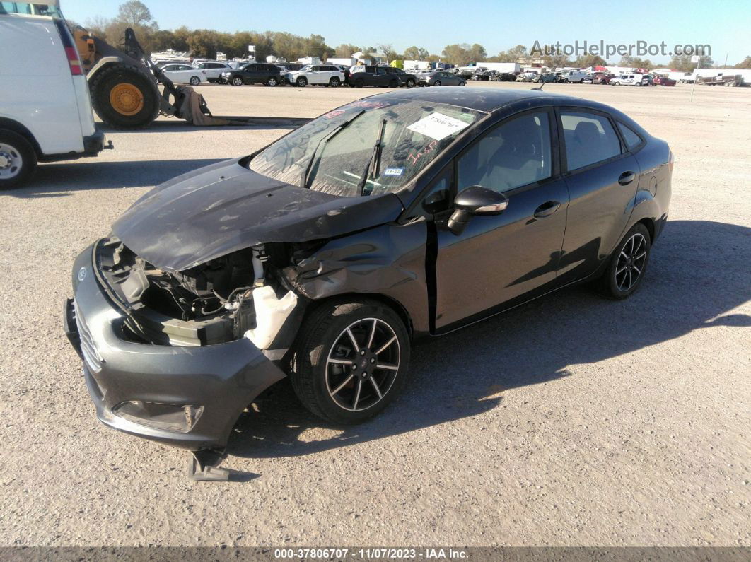 2019 Ford Fiesta Se Yellow vin: 3FADP4BJ9KM152276