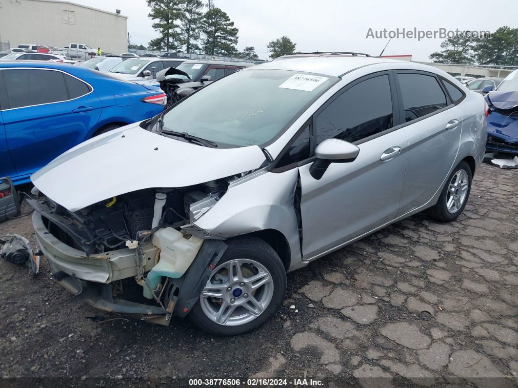 2019 Ford Fiesta Se Silver vin: 3FADP4BJ9KM158689