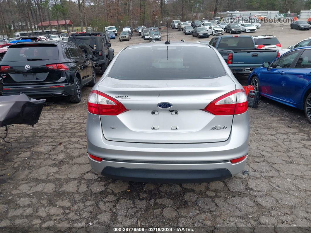 2019 Ford Fiesta Se Silver vin: 3FADP4BJ9KM158689