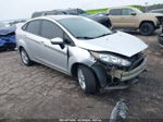 2019 Ford Fiesta Se Silver vin: 3FADP4BJ9KM158689