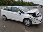 2011 Ford Fiesta Se White vin: 3FADP4BJXBM181379