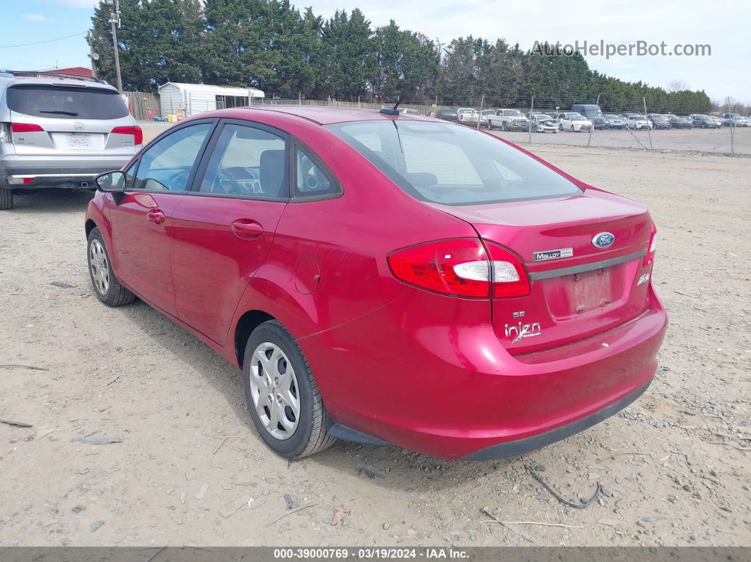 2011 Ford Fiesta Se Red vin: 3FADP4BJXBM216258