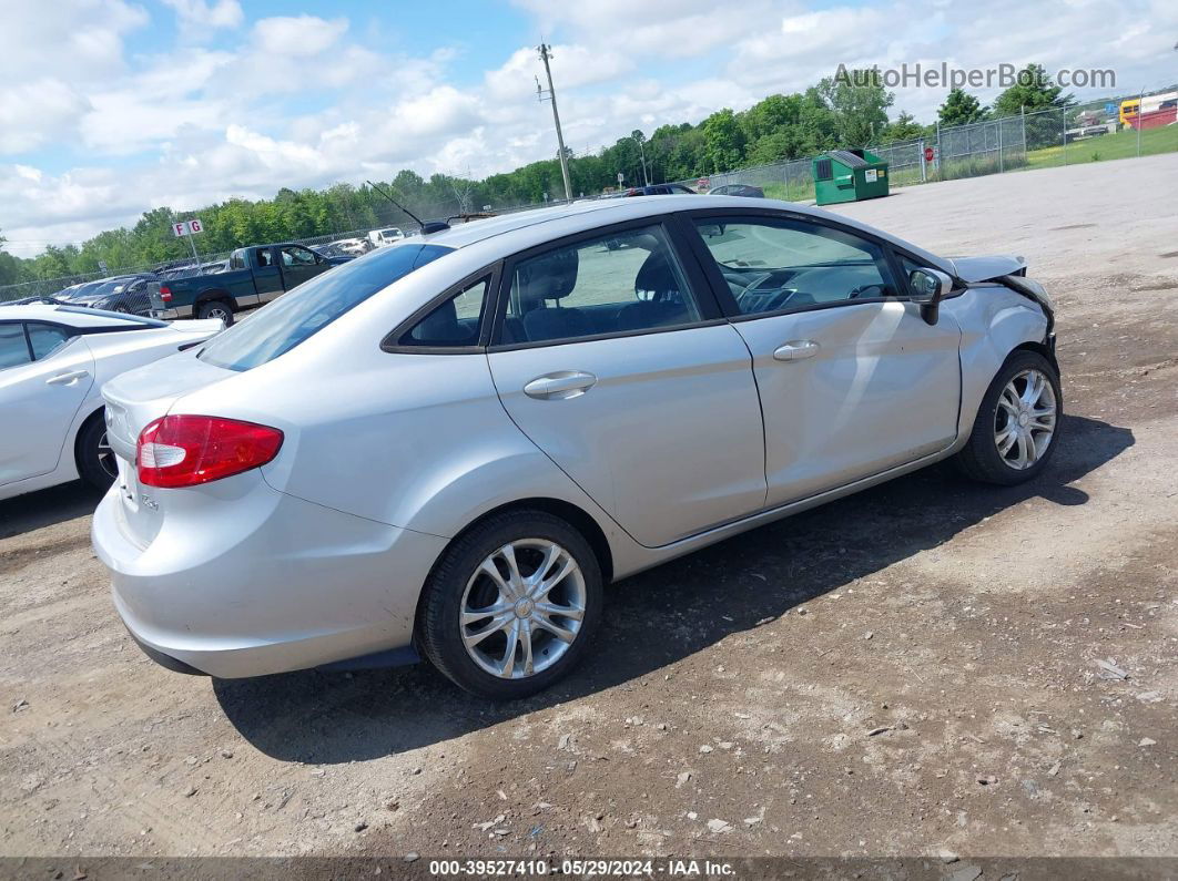 2011 Ford Fiesta Se Silver vin: 3FADP4BJXBM238714