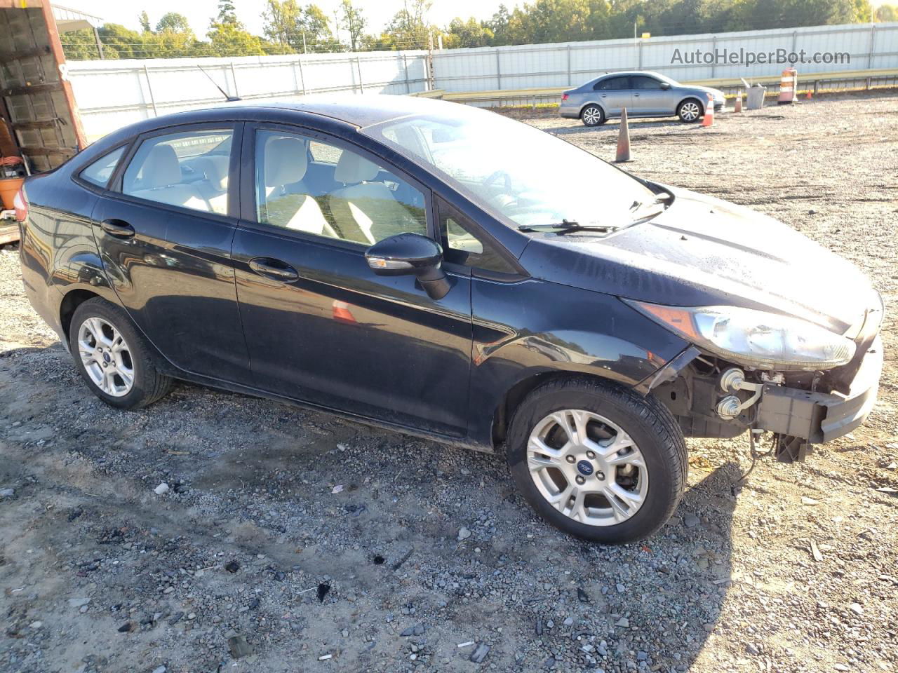 2015 Ford Fiesta Se Black vin: 3FADP4BJXFM140790