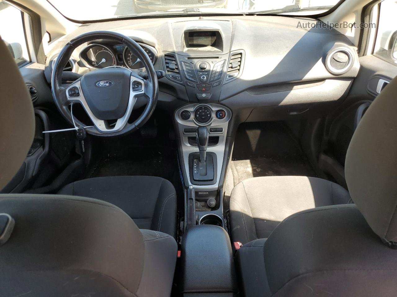 2015 Ford Fiesta Se White vin: 3FADP4BJXFM141874