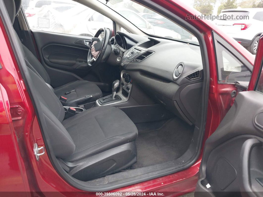 2015 Ford Fiesta Se Red vin: 3FADP4BJXFM164054