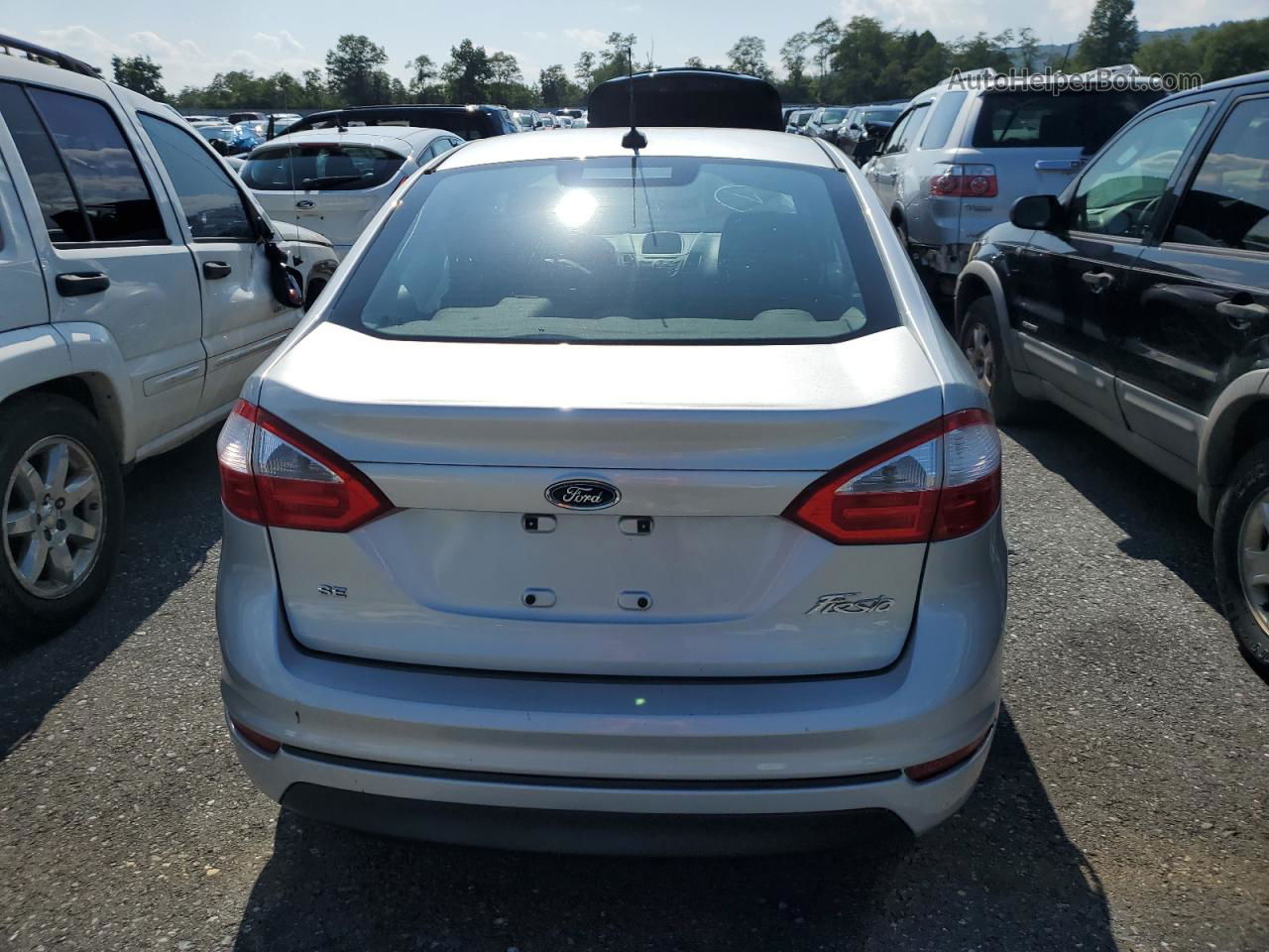 2016 Ford Fiesta Se Silver vin: 3FADP4BJXGM118337