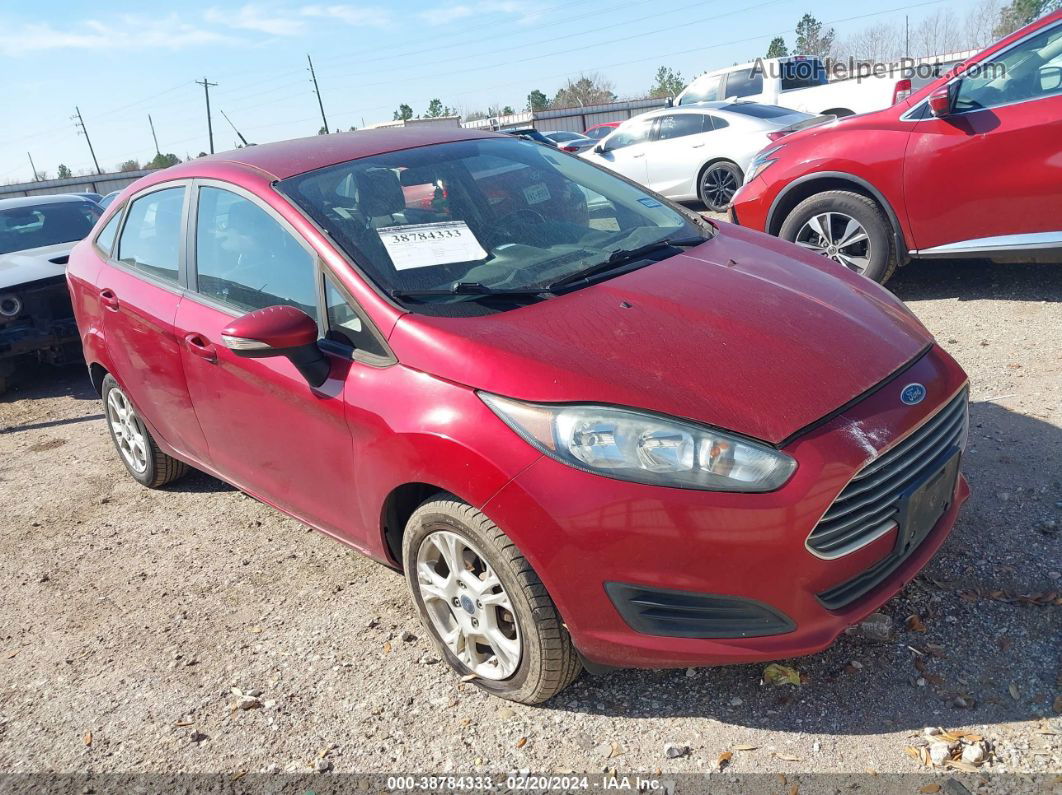 2016 Ford Fiesta Se Red vin: 3FADP4BJXGM133789