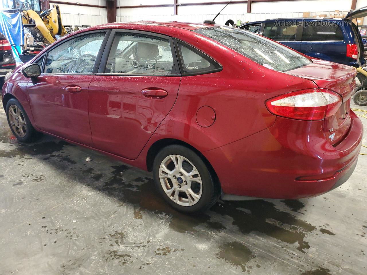 2016 Ford Fiesta Se Red vin: 3FADP4BJXGM137888