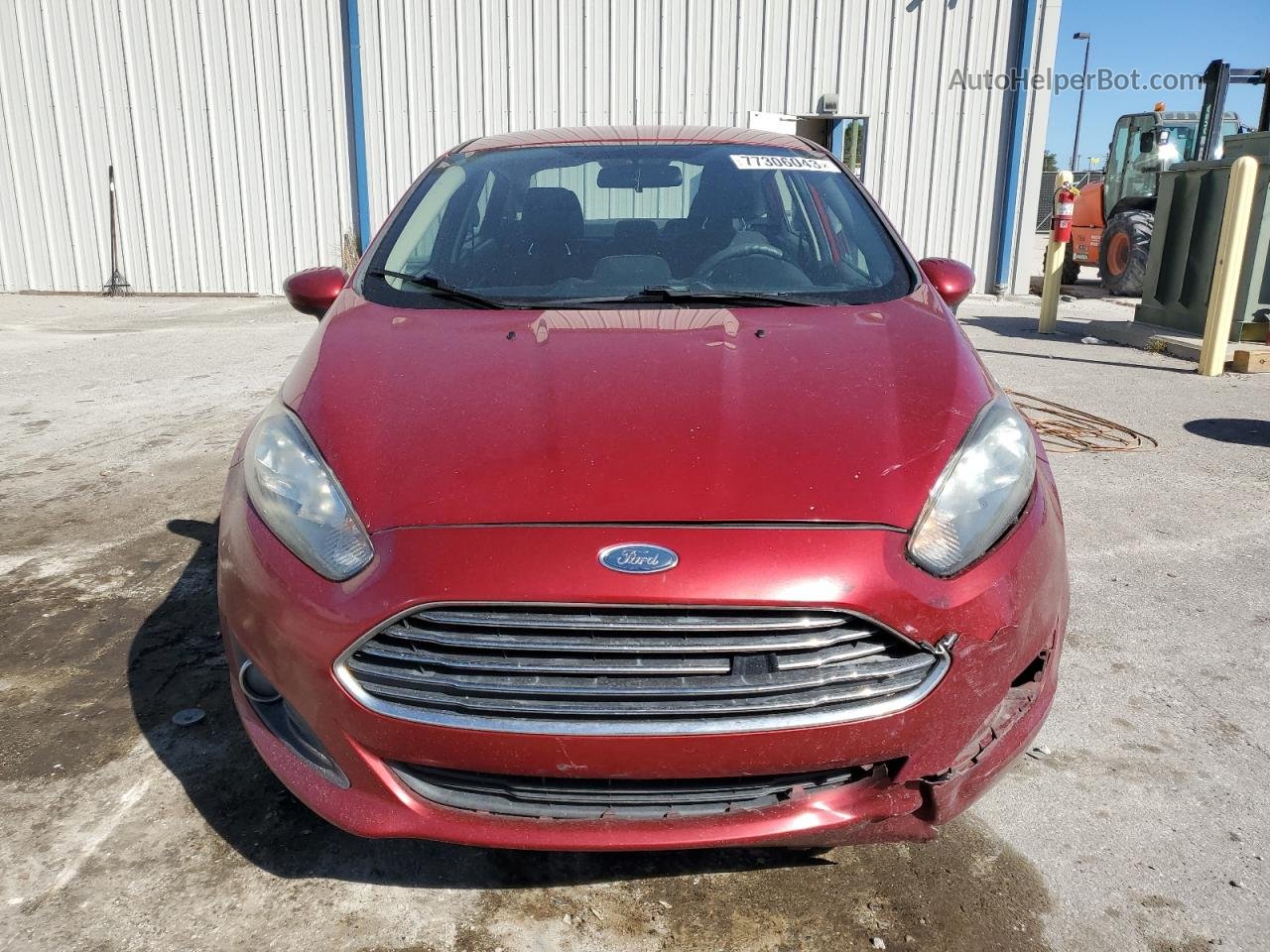 2017 Ford Fiesta Se Red vin: 3FADP4BJXHM100969