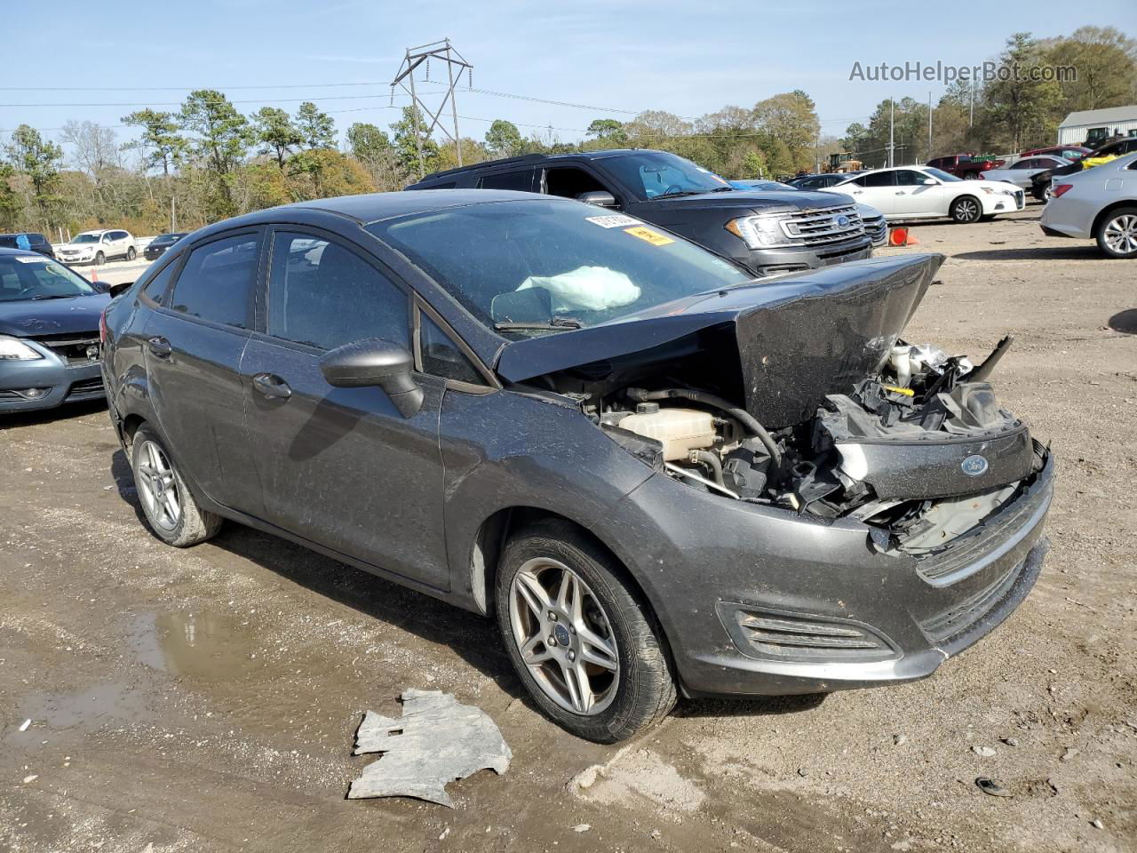 2017 Ford Fiesta Se Charcoal vin: 3FADP4BJXHM119621