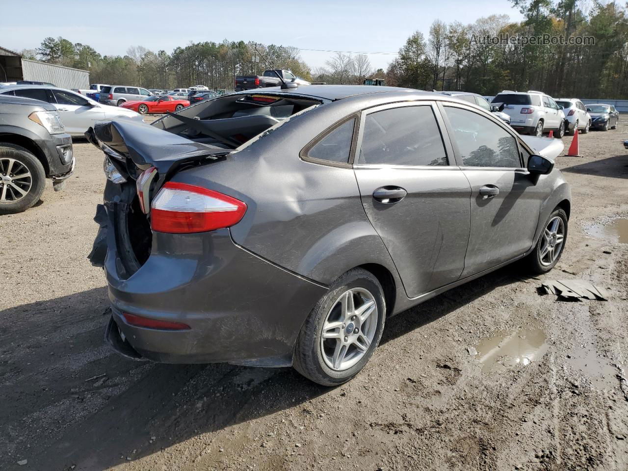 2017 Ford Fiesta Se Charcoal vin: 3FADP4BJXHM119621