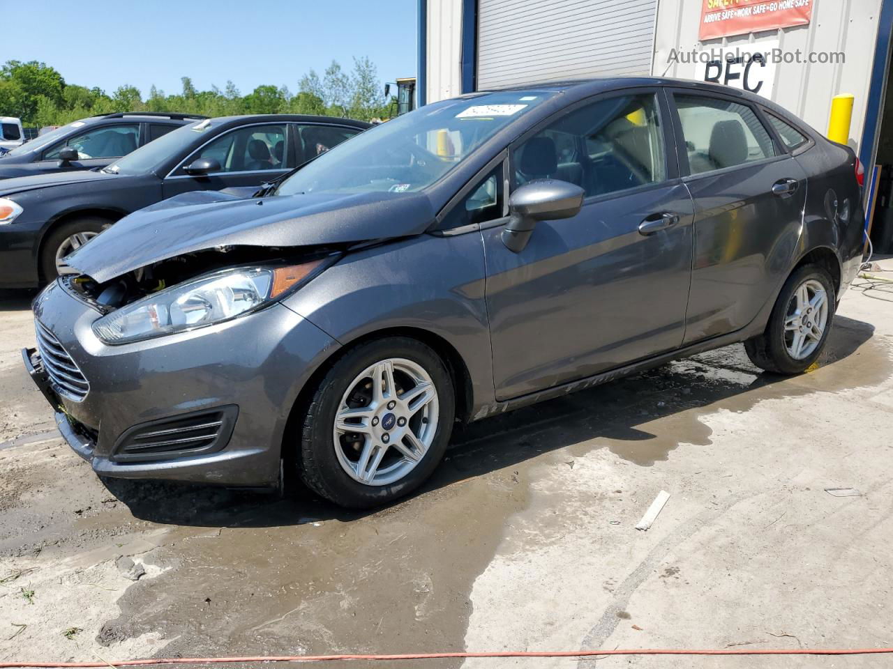 2019 Ford Fiesta Se Charcoal vin: 3FADP4BJXKM103782