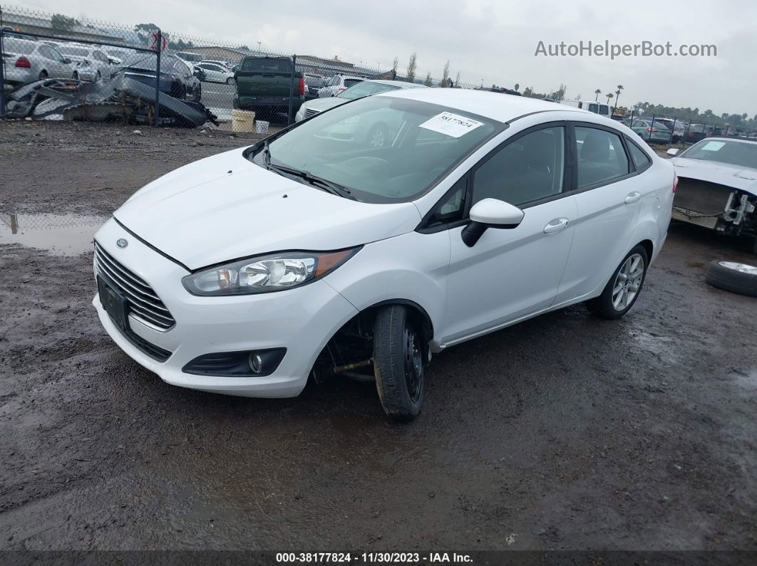 2019 Ford Fiesta Se Белый vin: 3FADP4BJXKM105550