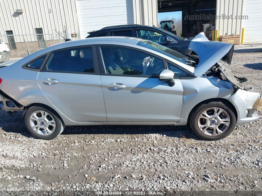 2019 Ford Fiesta Se Silver vin: 3FADP4BJXKM105984