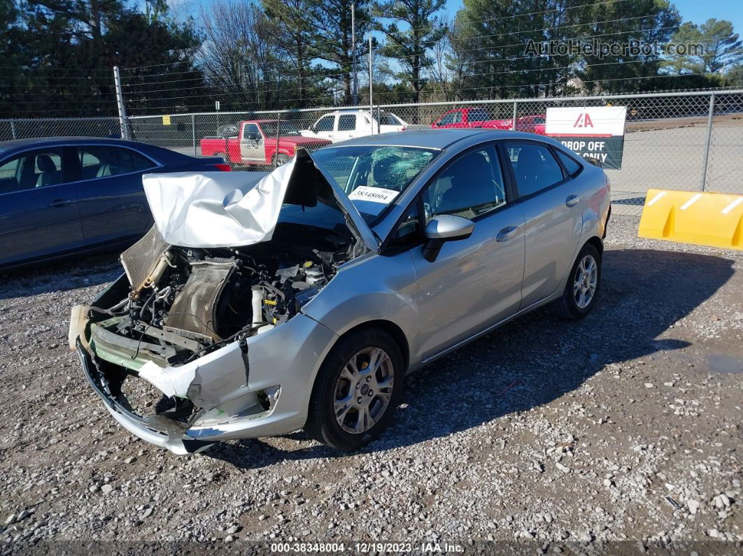 2019 Ford Fiesta Se Silver vin: 3FADP4BJXKM105984