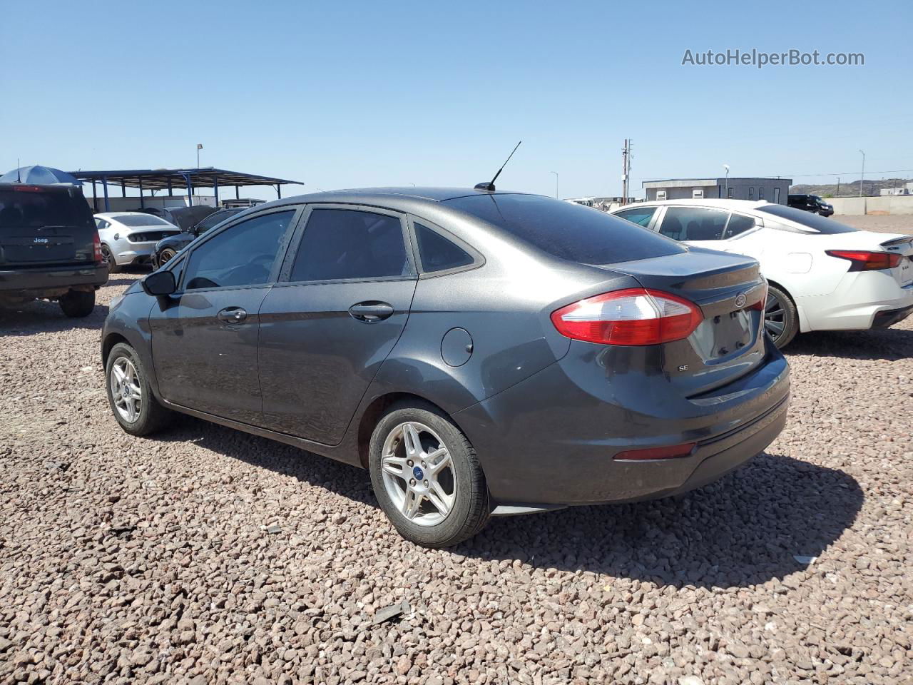 2019 Ford Fiesta Se Charcoal vin: 3FADP4BJXKM115186