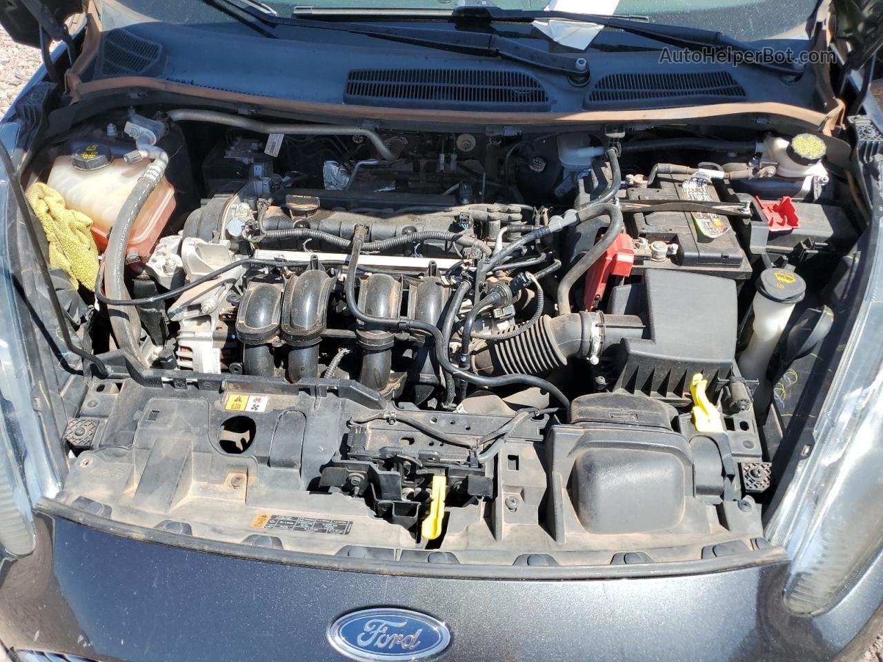 2019 Ford Fiesta Se Charcoal vin: 3FADP4BJXKM115186