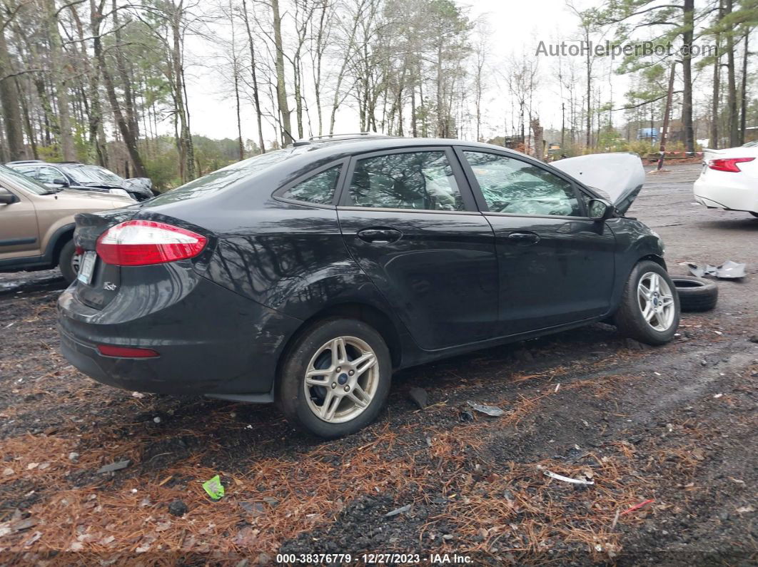 2019 Ford Fiesta Se Черный vin: 3FADP4BJXKM121201