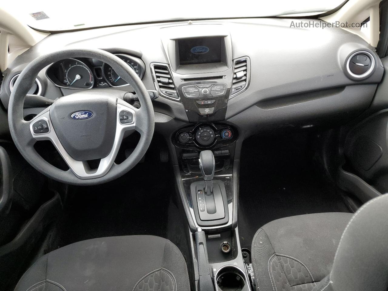 2019 Ford Fiesta Se Серый vin: 3FADP4BJXKM127628