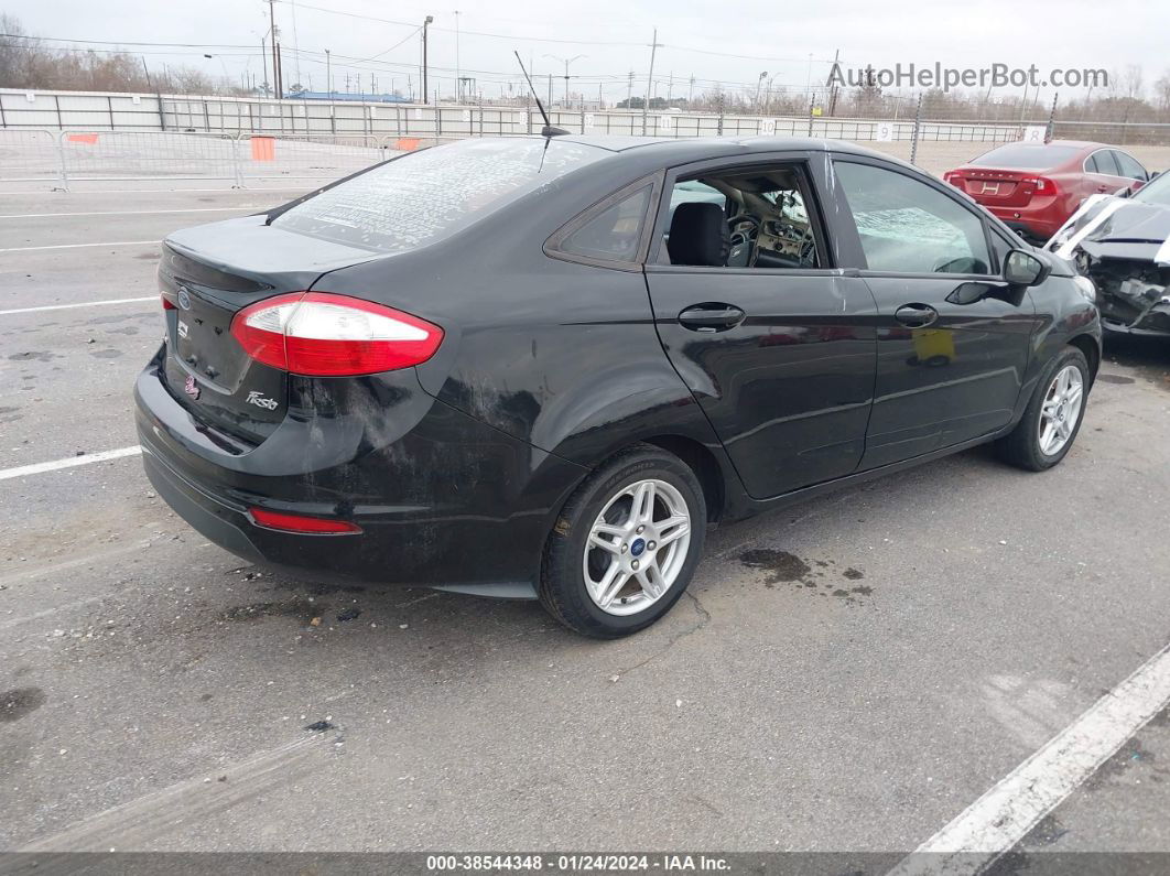 2019 Ford Fiesta Se Black vin: 3FADP4BJXKM157499