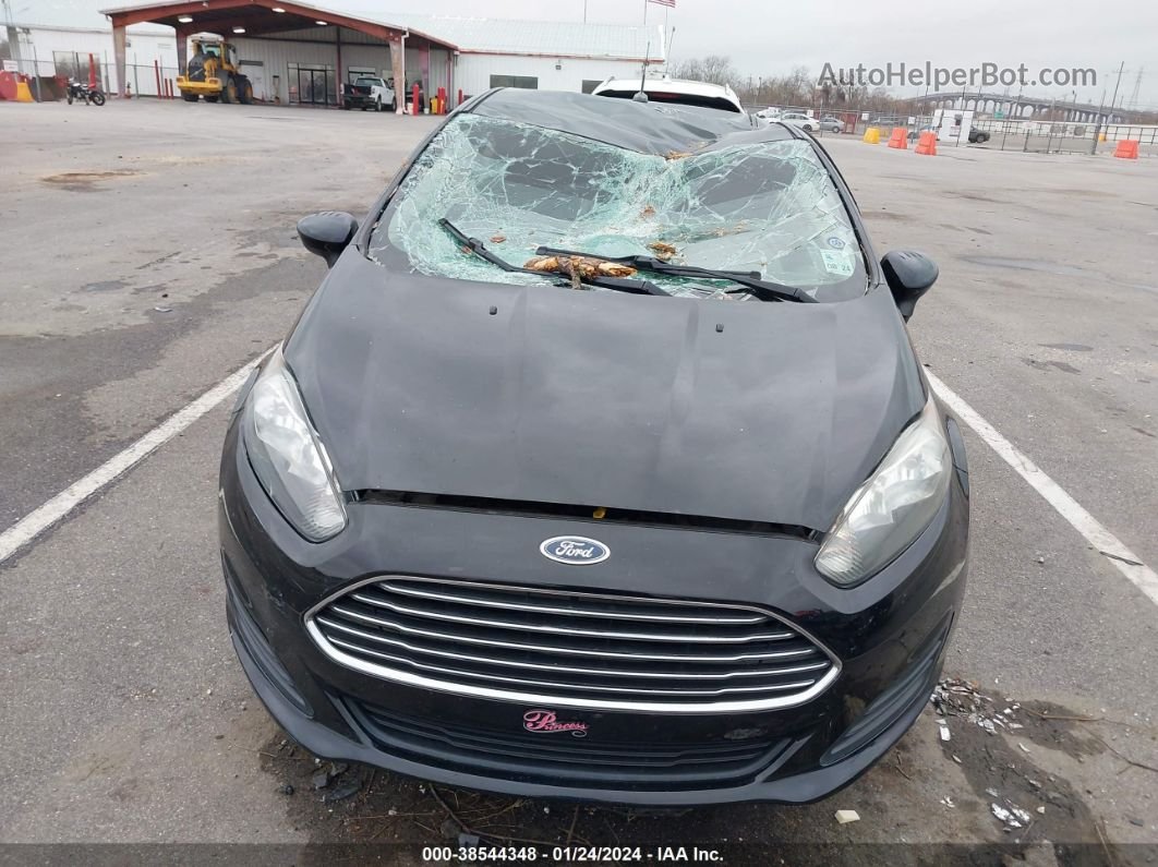 2019 Ford Fiesta Se Черный vin: 3FADP4BJXKM157499