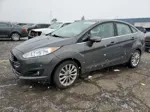 2017 Ford Fiesta Titanium Gray vin: 3FADP4CJ0HM123854