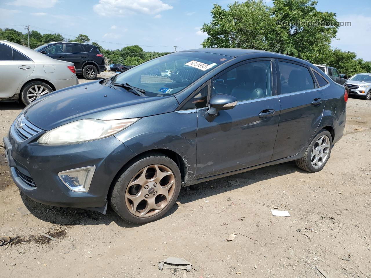 2011 Ford Fiesta Sel Charcoal vin: 3FADP4CJ1BM108366