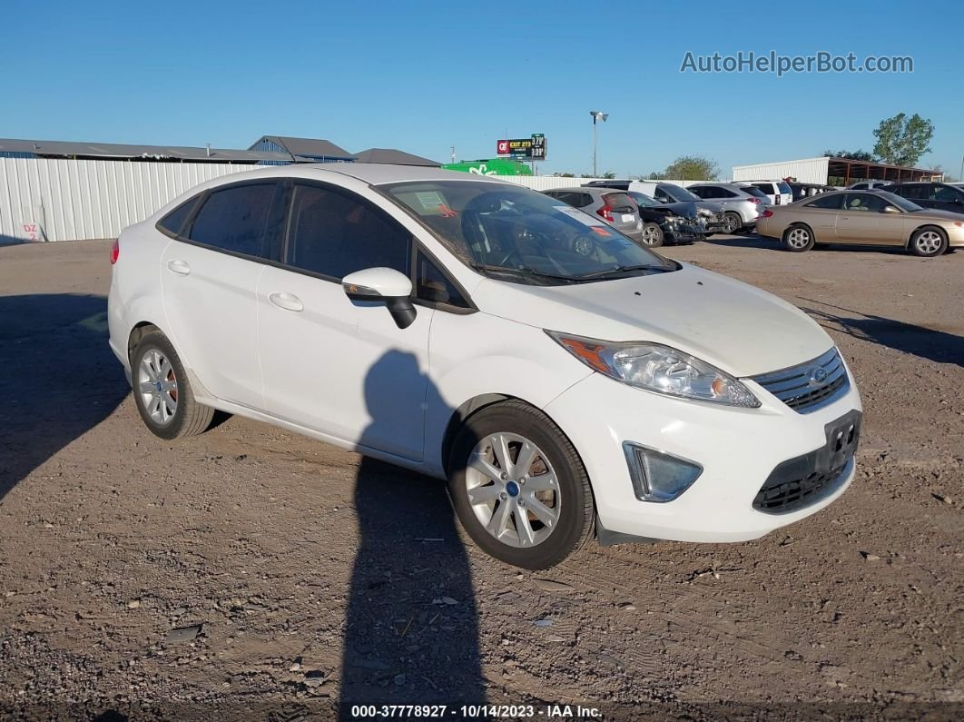 2011 Ford Fiesta Sel White vin: 3FADP4CJ1BM212999