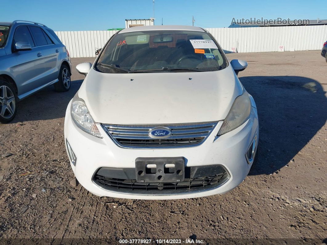 2011 Ford Fiesta Sel White vin: 3FADP4CJ1BM212999