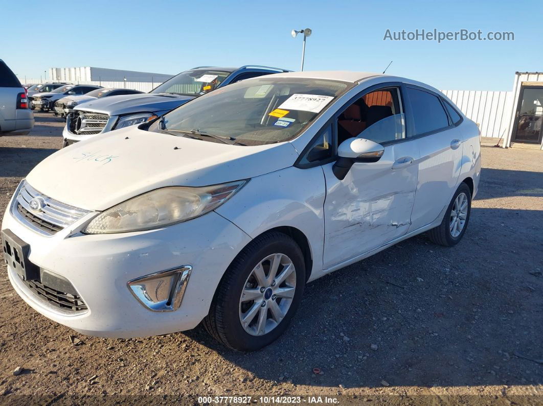 2011 Ford Fiesta Sel White vin: 3FADP4CJ1BM212999