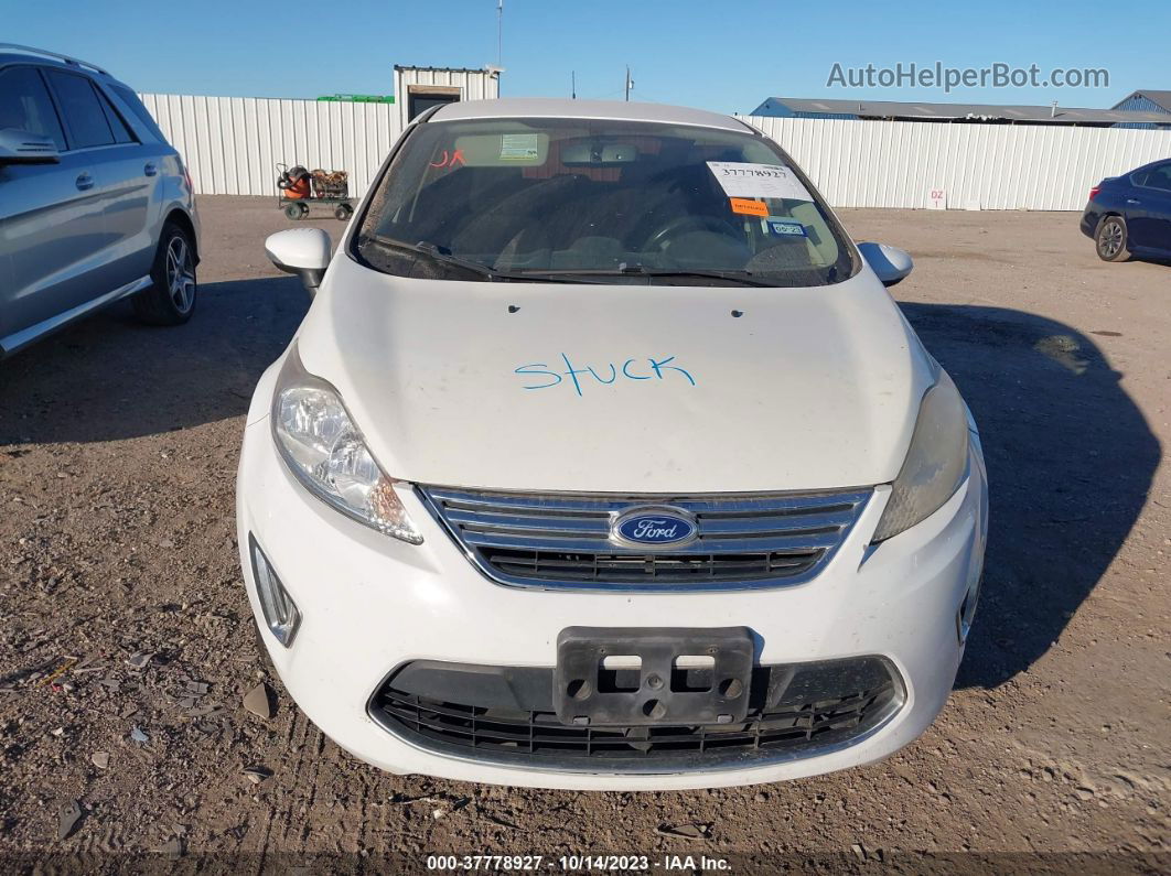 2011 Ford Fiesta Sel White vin: 3FADP4CJ1BM212999