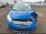 2011 Ford Fiesta Sel Blue vin: 3FADP4CJ5BM100576