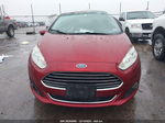 2015 Ford Fiesta Titanium Бордовый vin: 3FADP4CJ5FM151341